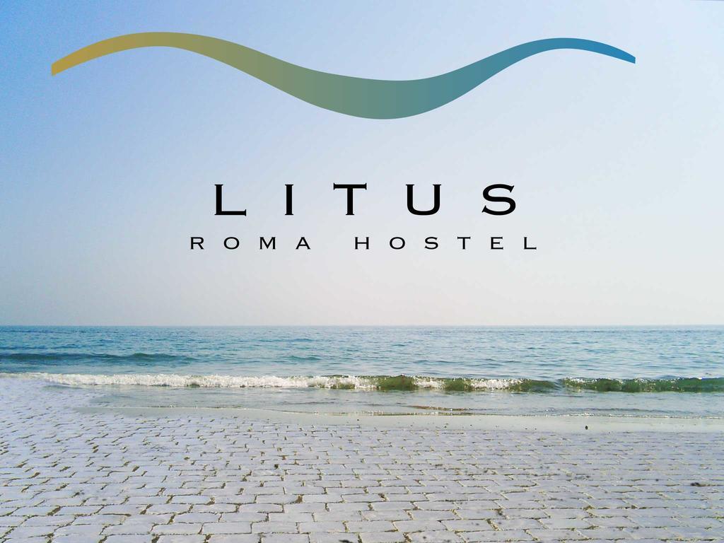 Litus Roma Hostel Lido di Ostia Kültér fotó Litus Roma Hostel Logo